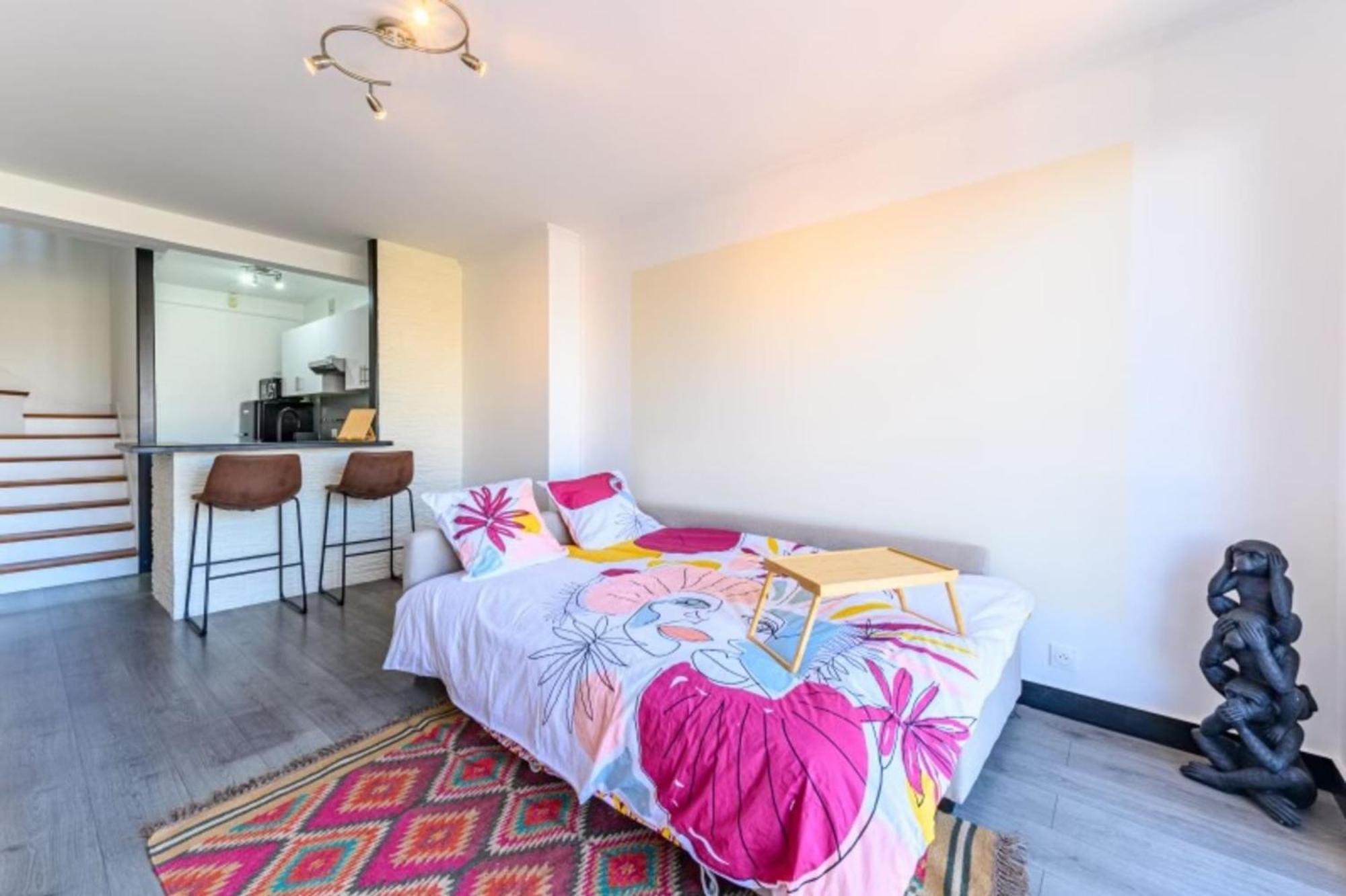 Magnifique Duplex Cosy Gare Terrasse 4Pers Daire Argenteuil Dış mekan fotoğraf