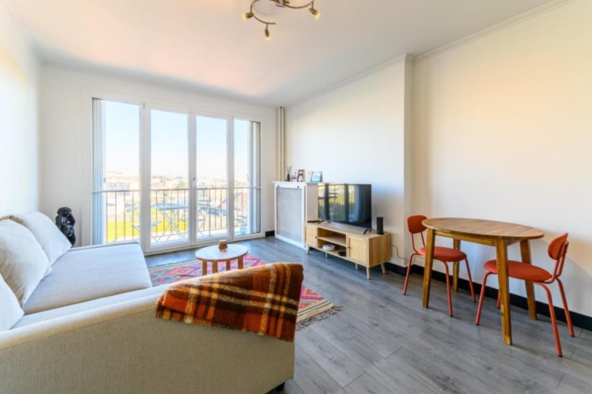 Magnifique Duplex Cosy Gare Terrasse 4Pers Daire Argenteuil Dış mekan fotoğraf